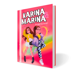 Libro Un Plan Top Secret - Karina & Marina 6  Dedicado + Pegatinas Troqueladas + MarcaPagina