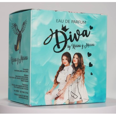 Perfume “DIVA” + Postal dedicada de REGALO - 100ml By Karina & Marina